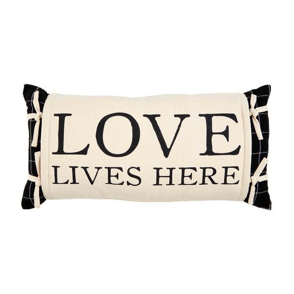 Love Lives Here Pillow