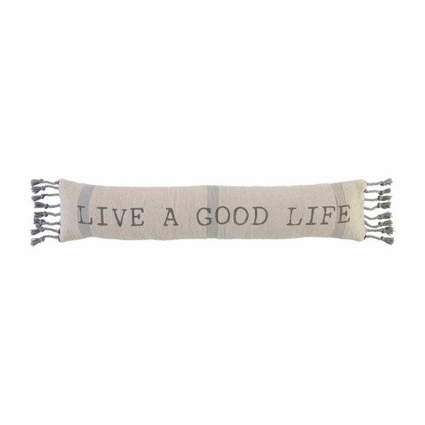 Live A Good Life Long Pillow