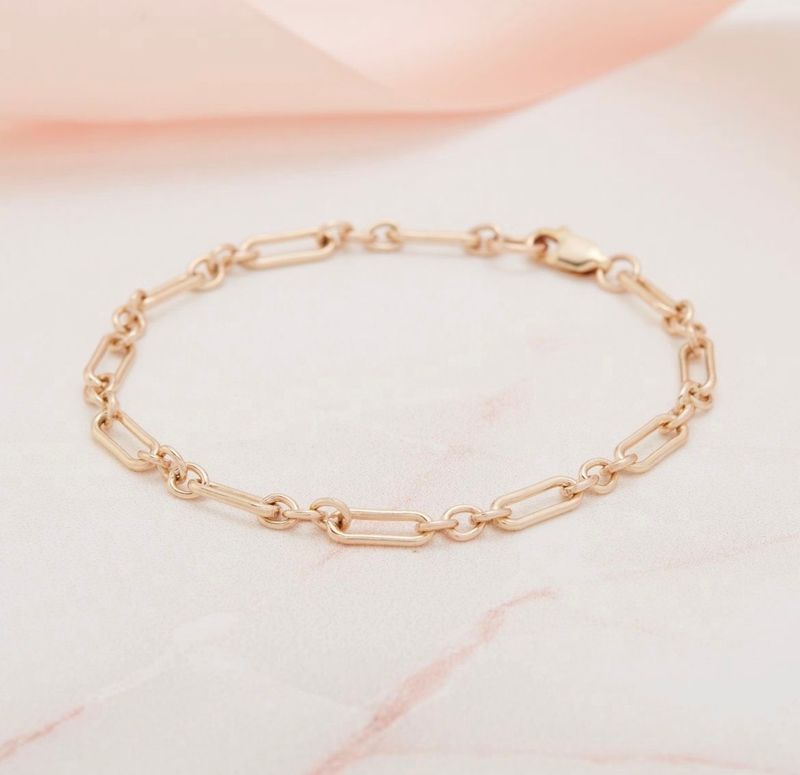 Links of Love Bracelet Gold 7.0