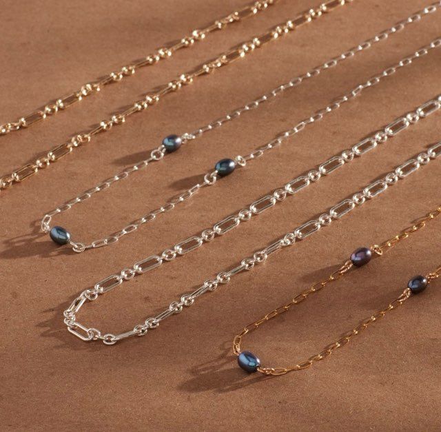 Links of Love Necklace Gold