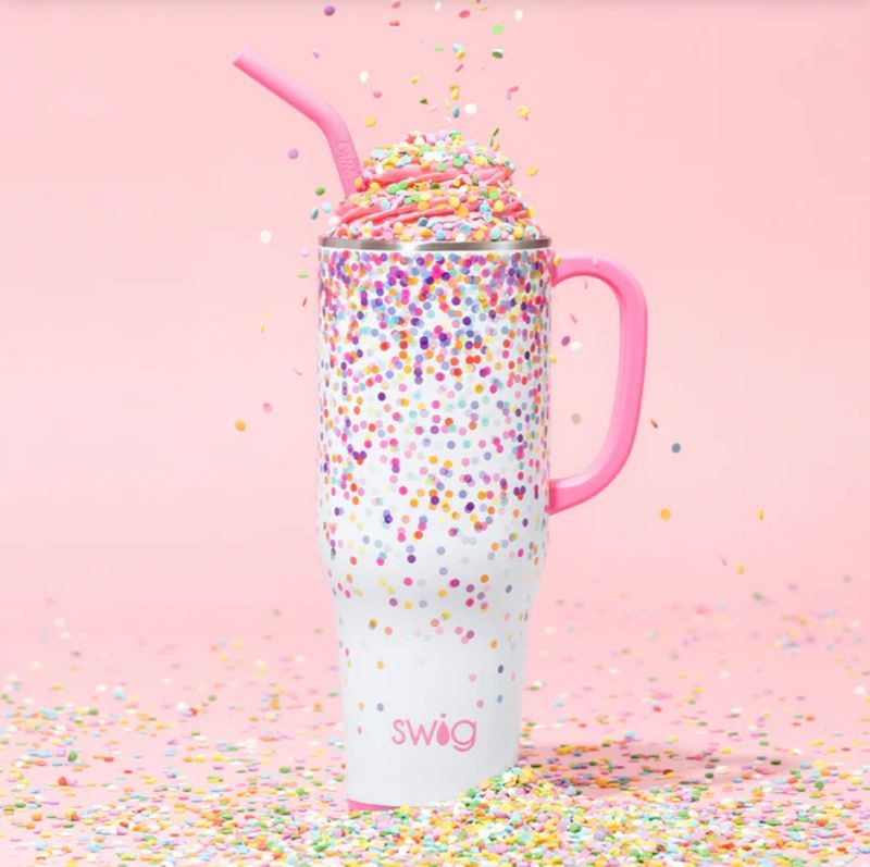 40oz Mega Mug, Confetti