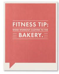 Card, Friendship Workout Clothes