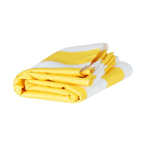 Large Quick Dry Towel, Yellow