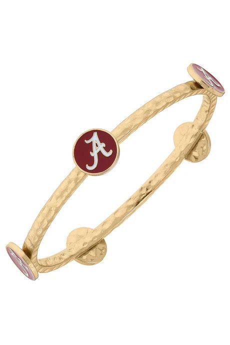 Alabama Crimson Tide Enamel Claudia Bangle
