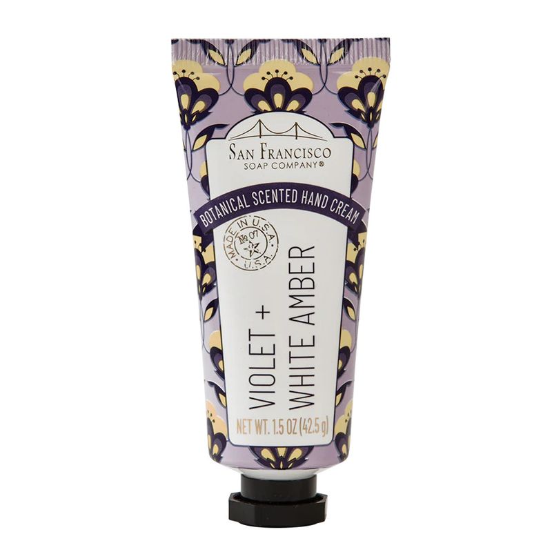 Botanical Hand Cream - Violet &amp; White Amber