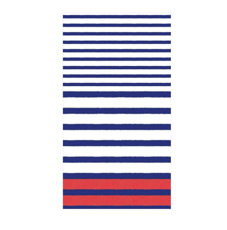 Paper Guest Towels, Breton Stripe Blue