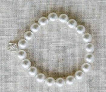 Christie Matte Silver Bracelet