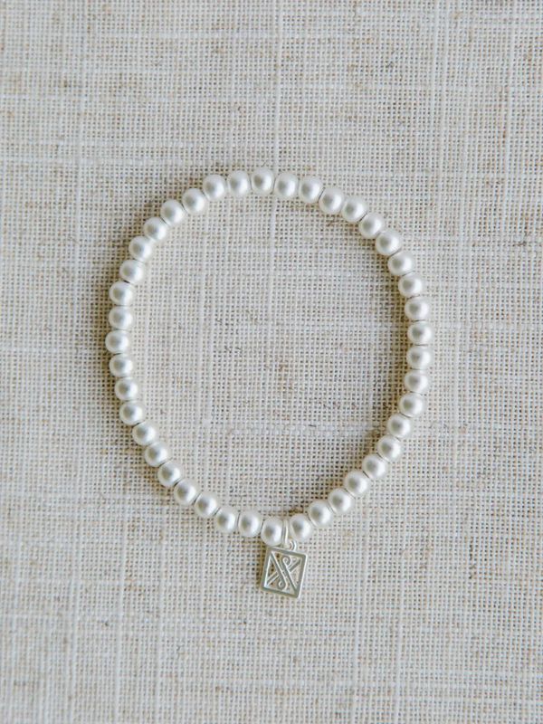 Kinsley Matte Silver Bracelet