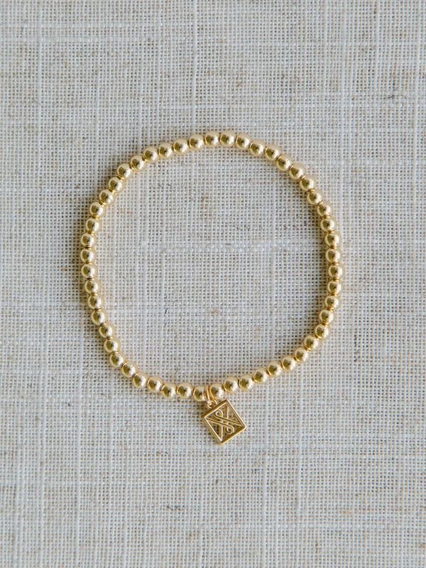 Kinsley Shiny Gold Bracelet