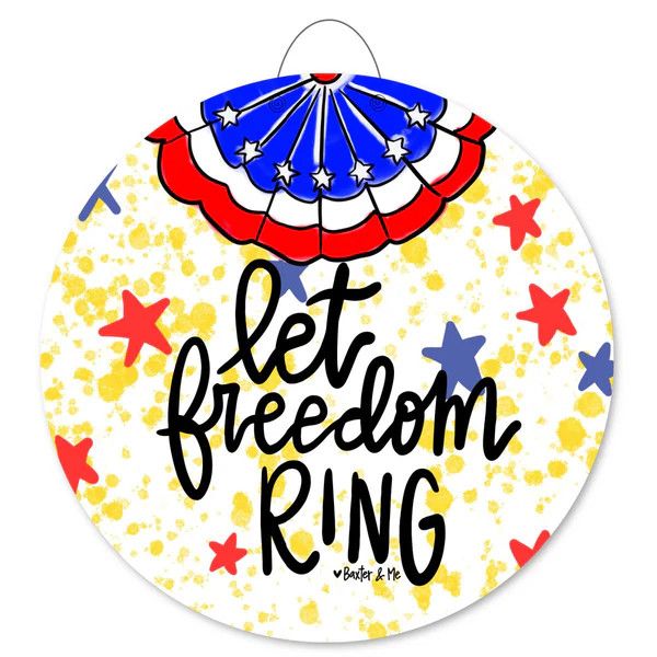 Door Hanger, Let Freedom Ring