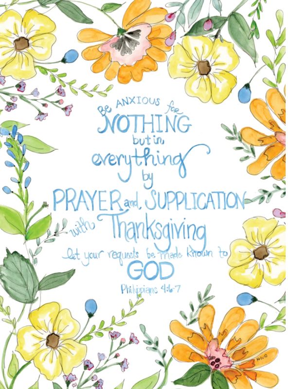 Card, Be Anxious For Nothing E512