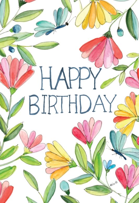 Card, Pretty Flower Garden BC502
