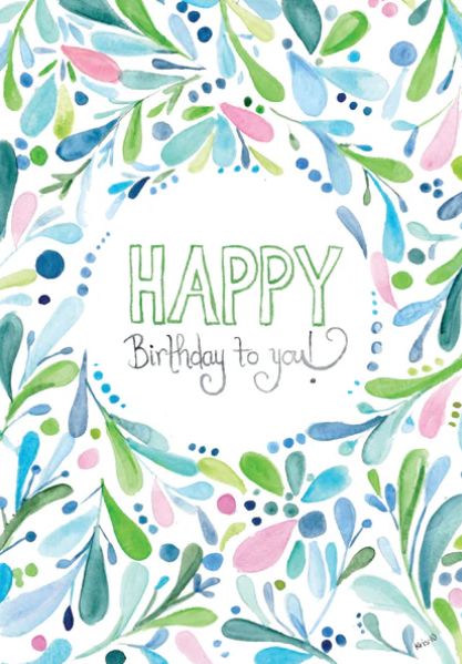 Card, Whimsical Birthday BC481