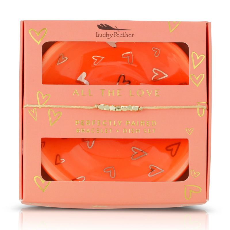 Bracelet &amp; Dish Set, All the Love