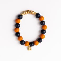 Bracelet Myles, Navy &amp; Orange