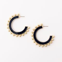Earrings Hadley, Navy L