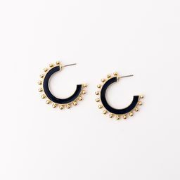Earrings Hadley, Navy M