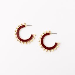 Earrings Hadley, Crimson M