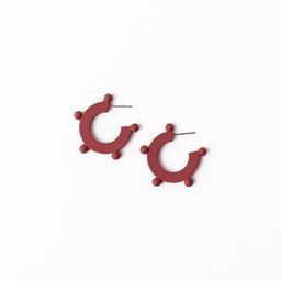 Earrings Astrid, Crimson S