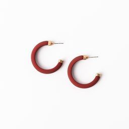 Earrings Amanda, Crimson M