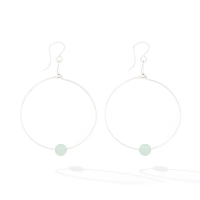 Breathe Earrings - Silver