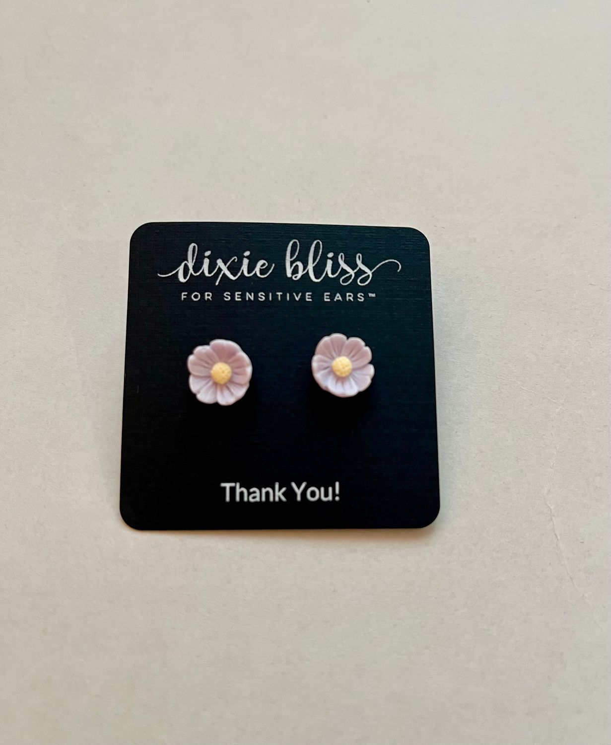 Lilac Wildflower Studs