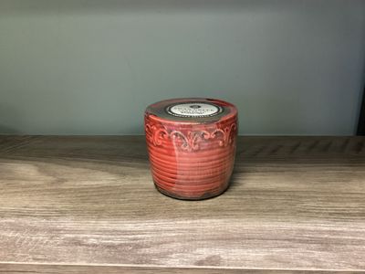 Vintage Round Pot, Fresh Picked Blueberries