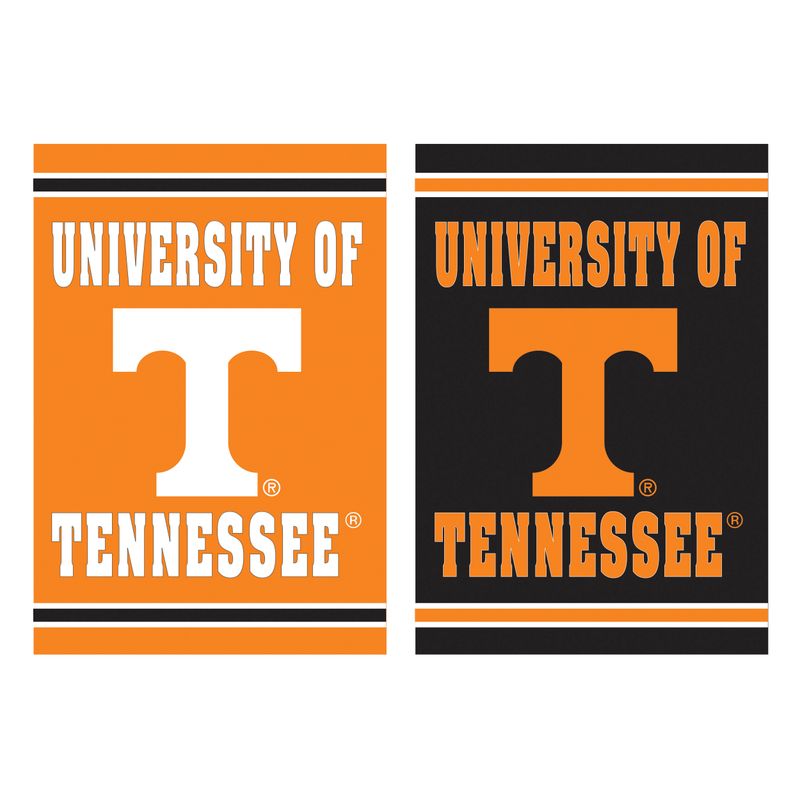 Garden Flag, Reversible Embossed Suede U. of Tennessee