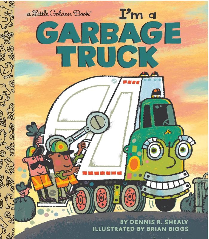 Golden Book, I&#39;m a Garbage Truck