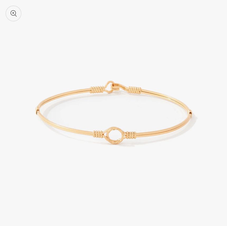 Forever Mine Bracelet- Gold, Size: 6.5