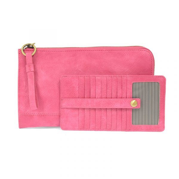 Karina Convertible Wristlet &amp; Wallet Vivid Pink