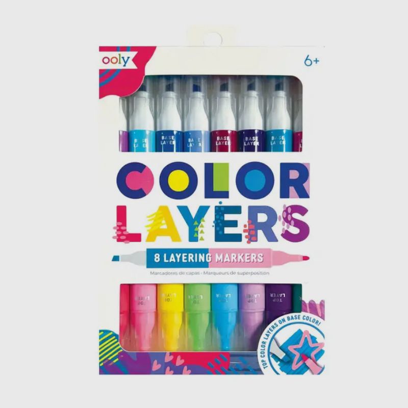 Color Layers Double-Ended Layering Markers