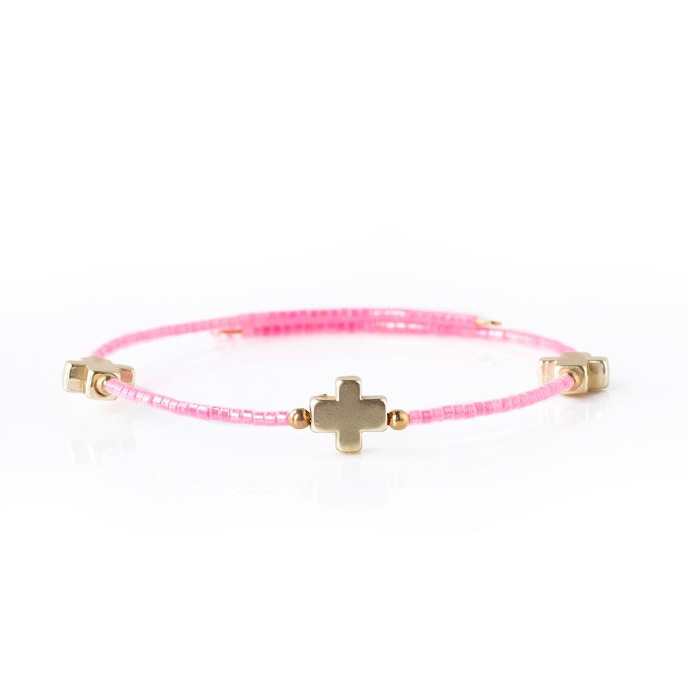 Faithful Bangle-Hot Pink