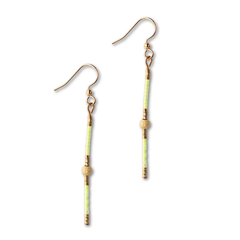 Sprinkles Earring-Lime