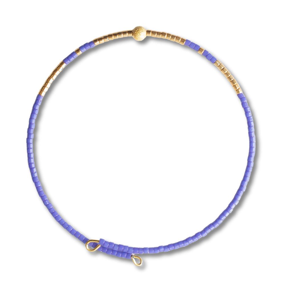 Sprinkles Bangle-Periwinkle