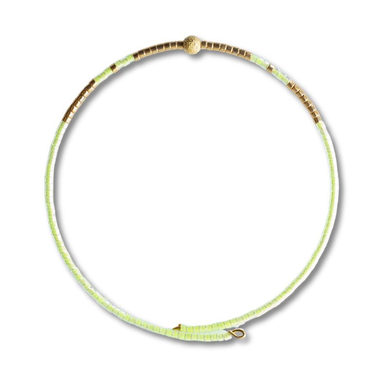 Sprinkles Bangle-Lime