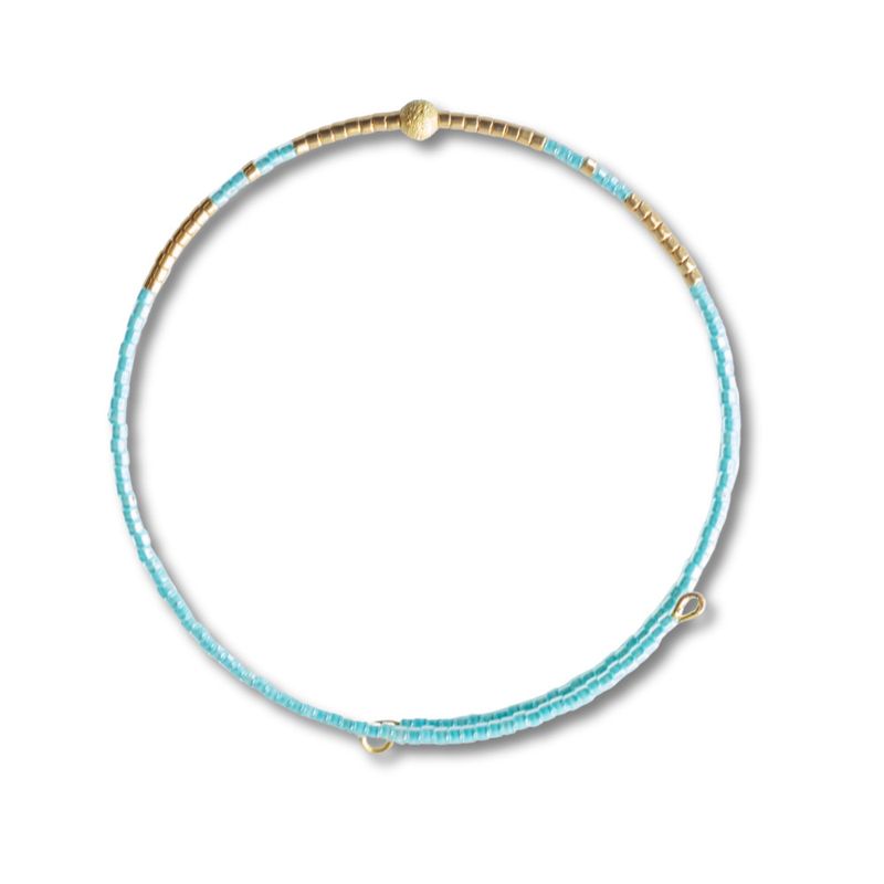 Sprinkles Bangle-Turquoise
