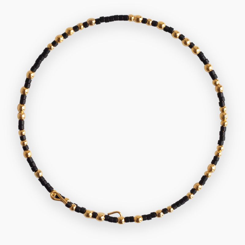 Confetti Bangle-Black