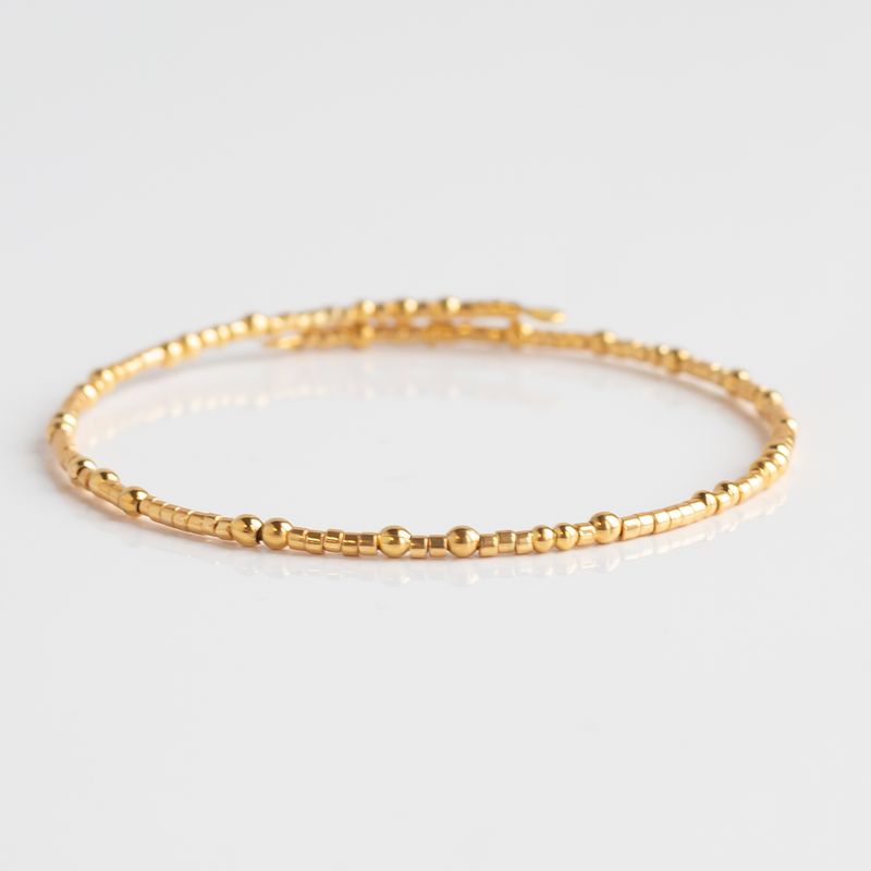 Confetti Bangle-Gold