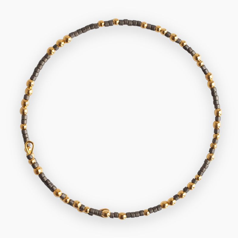 Confetti Bangle-Graphite