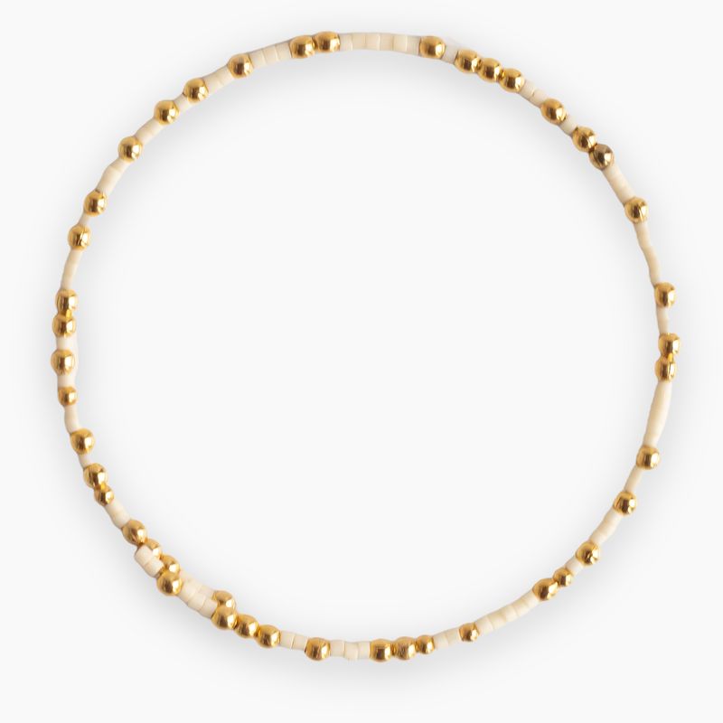Confetti Bangle-Ivory