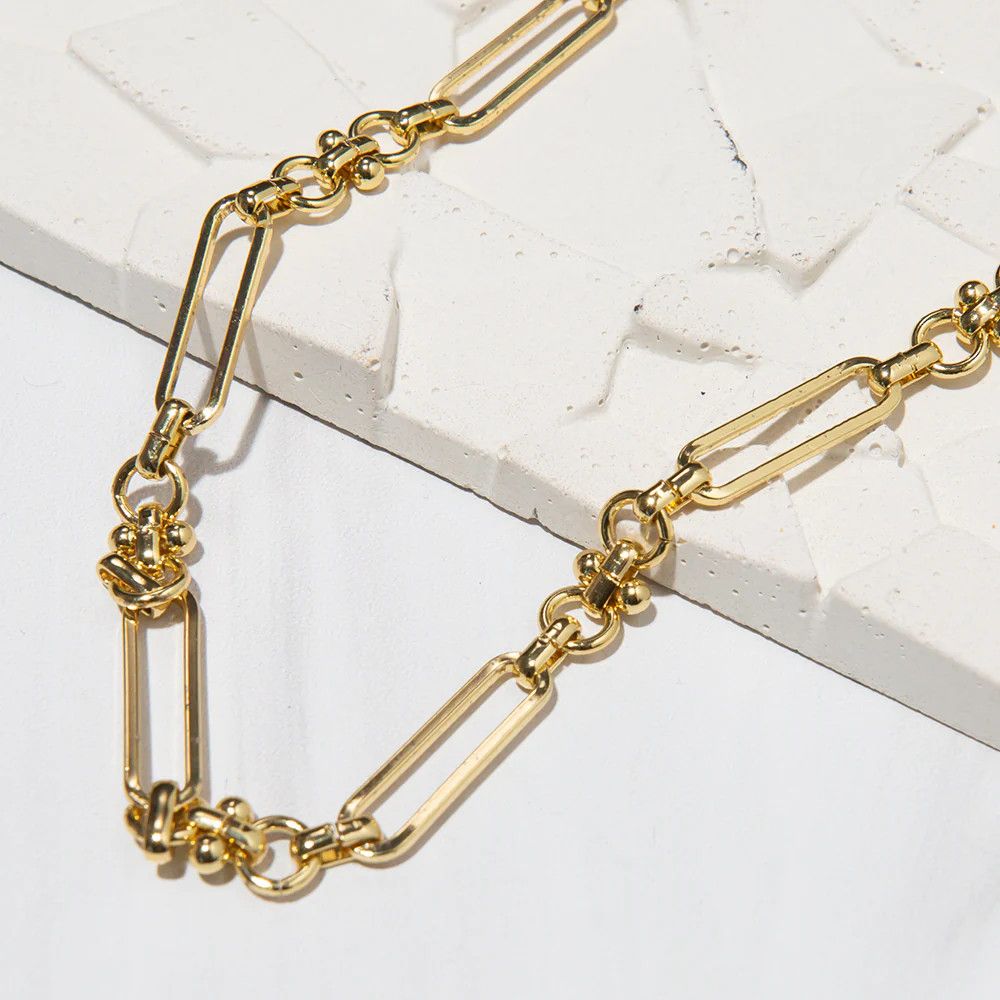 Gilded Necklace Toggle-18in