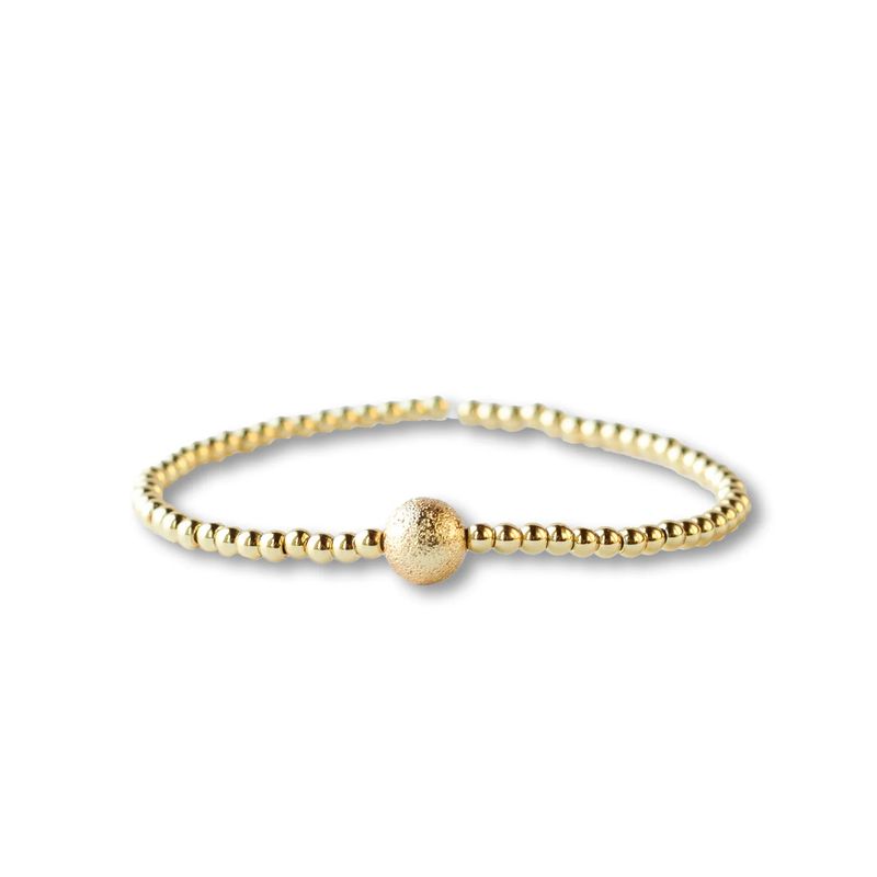 Gilded Bracelet-Uno Textured