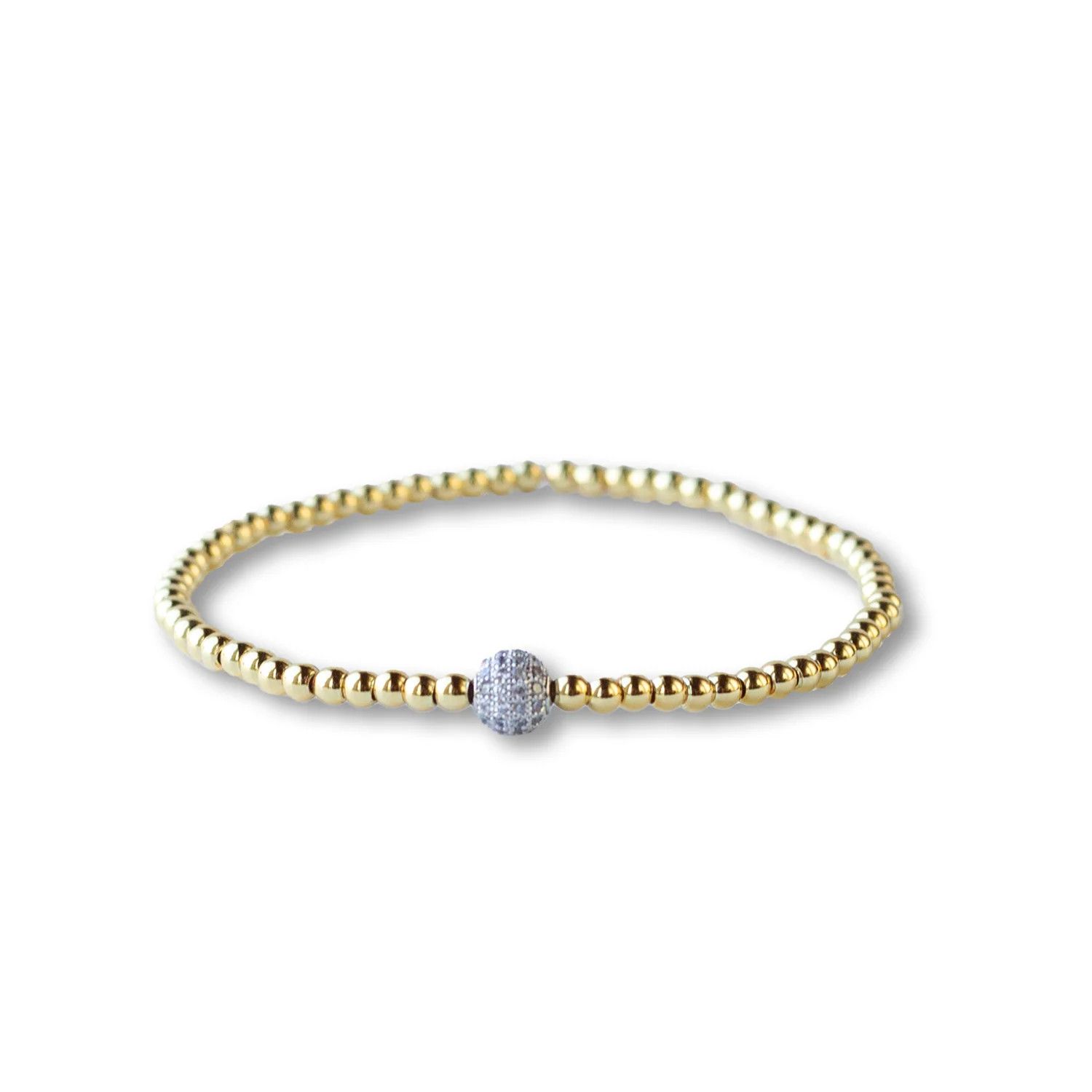 Gilded Bracelet-Uno Mixed Metals