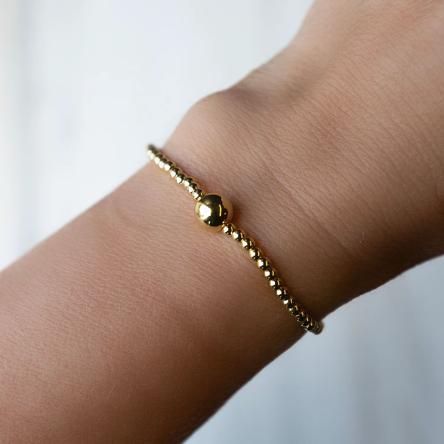 Gilded Bracelet-Uno Smooth