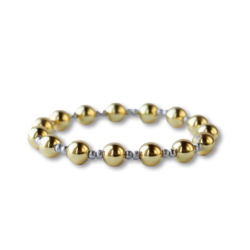 Gilded Bracelet-Duo Mixed Metals