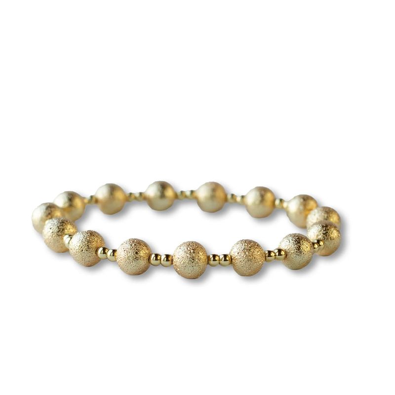 Gilded Bracelet-Duo Textured