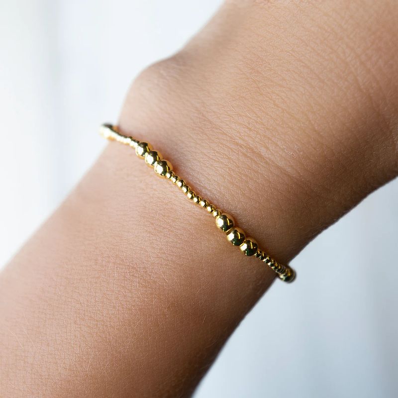 Gilded Bracelet-Trio Smooth