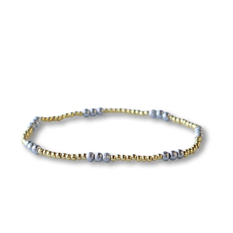 Gilded Bracelet-Trio Mixed Metals