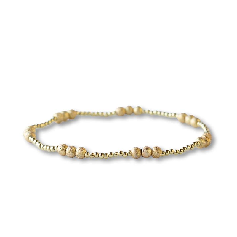 Gilded Bracelet-Trio Textured